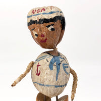 Mid-Land Novelty Co 1930s Walnuts Sailor