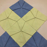 SOLD (RT) Amazing Antique Child's Album of Paper Weavings, Paper Foldings, and Sewn Drawings