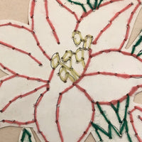 SOLD (RT) Amazing Antique Child's Album of Paper Weavings, Paper Foldings, and Sewn Drawings