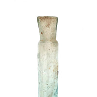 Melty Early Aqua Glass Vial