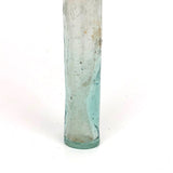 Melty Early Aqua Glass Vial