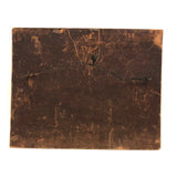 Luminous 1899 E.C. Clark Oil on Chamfered Wood Panel Seascape