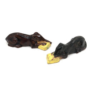 Clay Mice with Cheese - Sold Individually