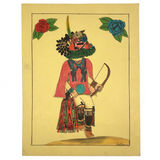 Hopi Mixed Media Student Drawing, 2001