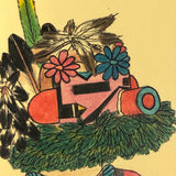 Hopi Mixed Media Student Drawing, 2001