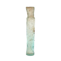 Melty Early Aqua Glass Vial