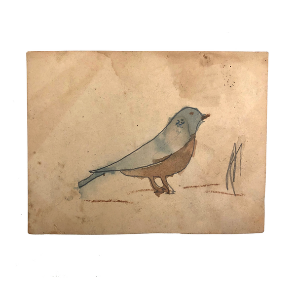 Carol's Watercolor Bluebird