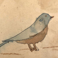 Carol's Watercolor Bluebird