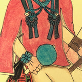 Hopi Mixed Media Student Drawing, 2001