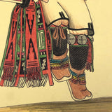 Hopi Mixed Media Student Drawing, 2001