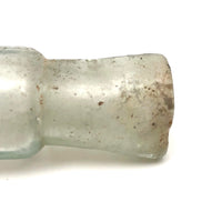 Melty Early Aqua Glass Vial