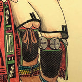 Hopi Mixed Media Student Drawing, 2001