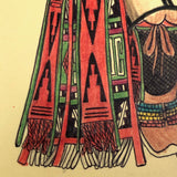Hopi Mixed Media Student Drawing, 2001
