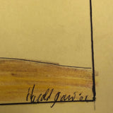 Hopi Mixed Media Student Drawing, 2001