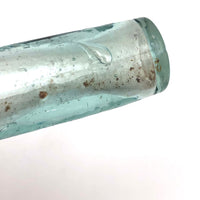 Melty Early Aqua Glass Vial
