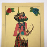 Hopi Mixed Media Student Drawing, 2001