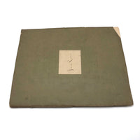 SOLD (RT) Amazing Antique Child's Album of Paper Weavings, Paper Foldings, and Sewn Drawings
