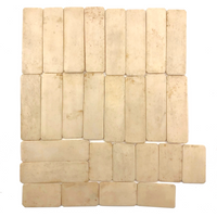 Lovely Old Bone Gambling Chips, Set One (Un-dyed)