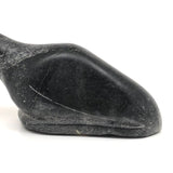 Inuit Carved Black Stone Bird