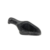 Inuit Carved Black Stone Bird