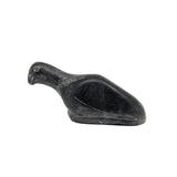 Inuit Carved Black Stone Bird