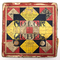 Embossing Company Vintage Color Cubes Large Set, c 1930s