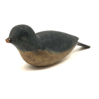Lovely Old Hand-carved Folk Art Blue Bird