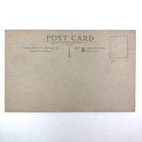 Merry Christmas Antique Hand-Drawn Postcard with Musicians