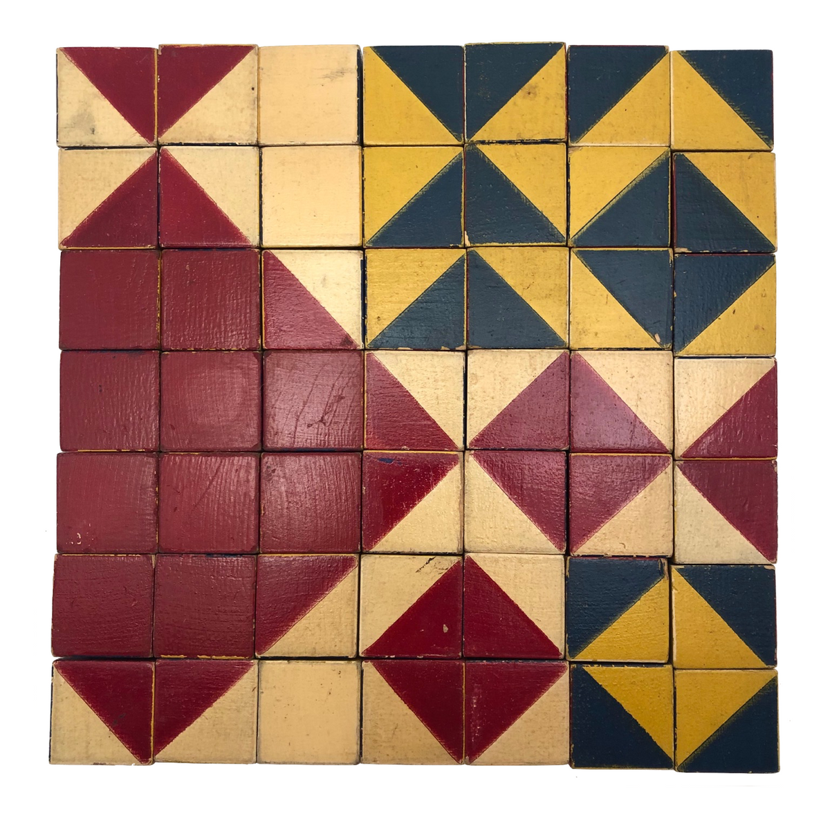 Embossing Company Vintage Color Cubes Large Set, c 1930s critical EYE