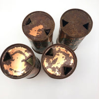Ballantine Ale c. 1950 Flat Top Copper Beer Cans - Sold Individually
