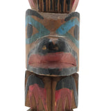 Nice Vintage Northwest Coast Native Hand-carved Model Totem Pole