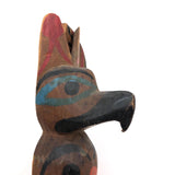 Nice Vintage Northwest Coast Native Hand-carved Model Totem Pole