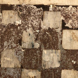 Antique Hand-painted Checkerboard on Tin with Insanely Beautiful Surface