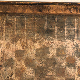 Antique Hand-painted Checkerboard on Tin with Insanely Beautiful Surface