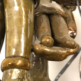 Fabulous Brazilian Folk Art Dentist at Work Ceramic Sculpture