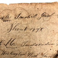 Jacob A. Paul's 1838 Ghent, NY Penmanship Practice Book