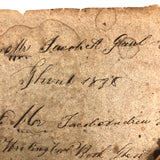 Jacob A. Paul's 1838 Ghent, NY Penmanship Practice Book