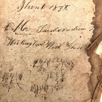 Jacob A. Paul's 1838 Ghent, NY Penmanship Practice Book
