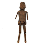 Smiling Carved Dancing Doll Articulated Figure