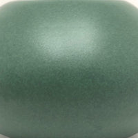Gorgeous Green Glazed Hand-thrown Porcelain Vase, Signed KD