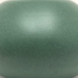 Gorgeous Green Glazed Hand-thrown Porcelain Vase, Signed KD