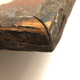 Antique Hand-painted Checkerboard on Tin with Insanely Beautiful Surface