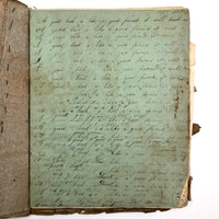 Jacob A. Paul's 1838 Ghent, NY Penmanship Practice Book