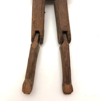 Smiling Carved Dancing Doll Articulated Figure