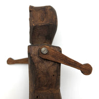 Smiling Carved Dancing Doll Articulated Figure