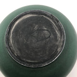 Gorgeous Green Glazed Hand-thrown Porcelain Vase, Signed KD