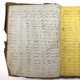 Jacob A. Paul's 1838 Ghent, NY Penmanship Practice Book