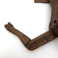 Smiling Carved Dancing Doll Articulated Figure