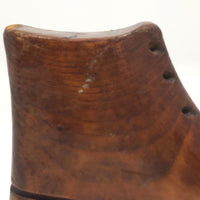 Carved Antique Wooden Boot