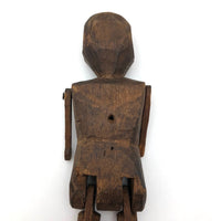 Smiling Carved Dancing Doll Articulated Figure